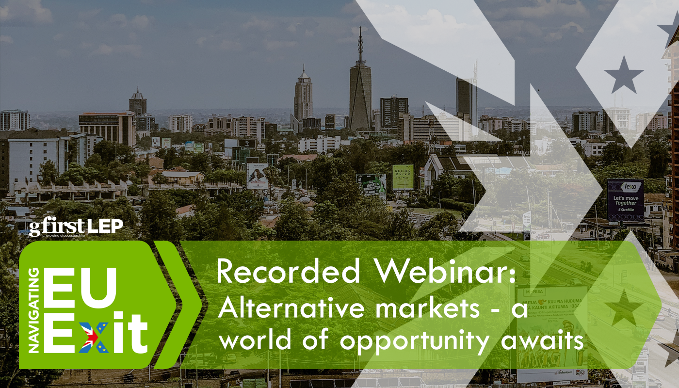 Recorded Webinar: Alternative markets - a world of opportunity awaits UK exporters bold enough to make the move