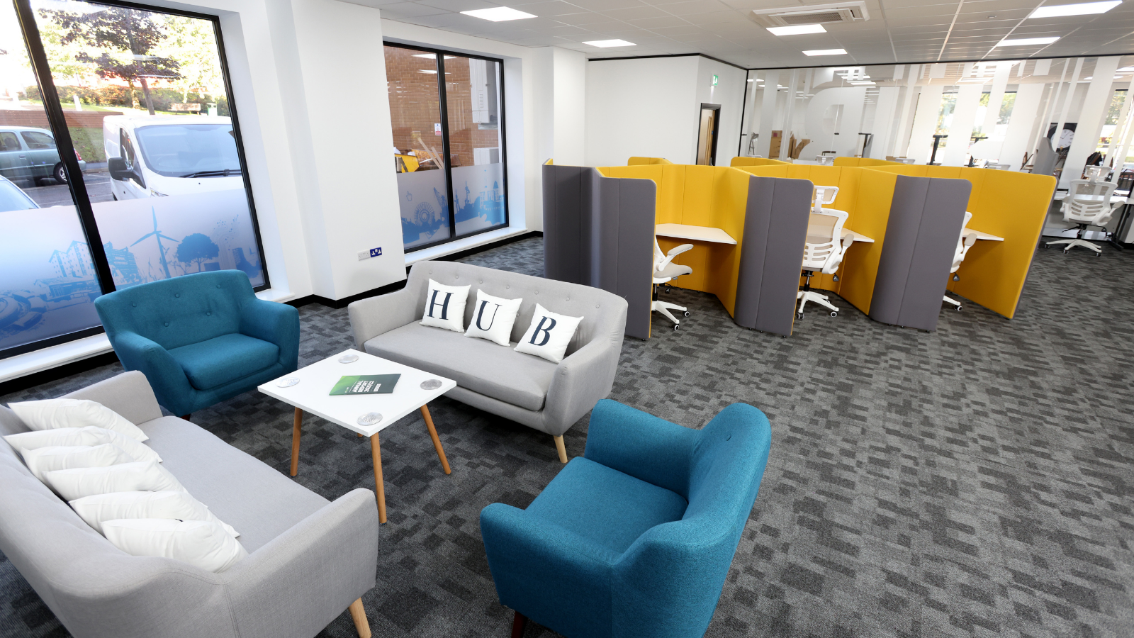 Forest of Dean Growth Hub co-working space