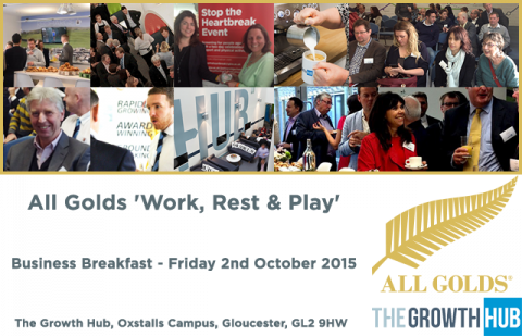 Versarien Plc and Cinderford RFC lead October’s All Golds Business Breakfast