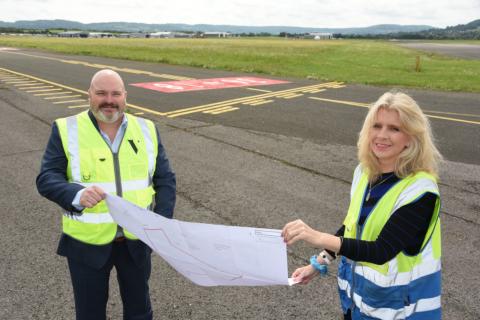 karen taylor gloucestershire airport