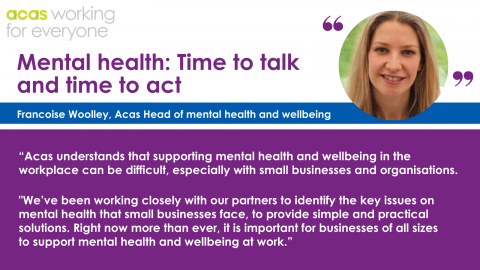 Exploring the mental health landscape within SMEs #TimeToTalk