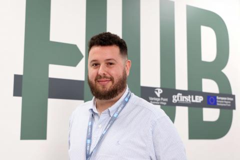 Tom El-Shawk, Growth Hub Manager and Business Navigator at the Forest of Dean Growth Hub