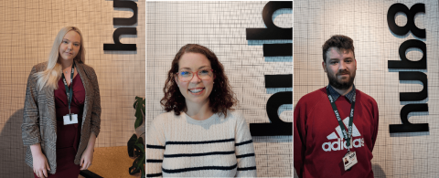 Meet the Cheltenham Growth Hub team; Illyana, Charlotte and Tom