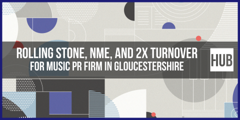 ROLLING STONE, NME, DOUBLE TURNOVER FOR GLOUCESTERSHIRE MUSIC PR FIRM